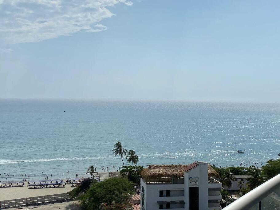 Magnifico Apartamento Con Vista Y Salida Al Mar サンタ・マルタ エクステリア 写真