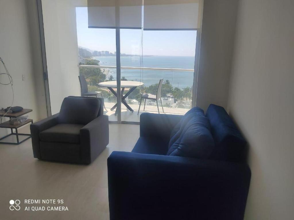 Magnifico Apartamento Con Vista Y Salida Al Mar サンタ・マルタ エクステリア 写真