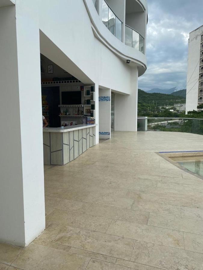 Magnifico Apartamento Con Vista Y Salida Al Mar サンタ・マルタ エクステリア 写真